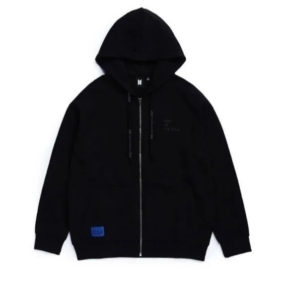 Brand New BTS Map Of The Soul Zip-Up Hoody Tour Edition Unisex Size Medium - Picture 4 of 6